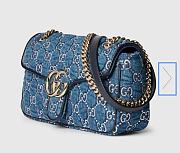 GUCCI | Marmont GG Denim With Crystals - 4