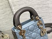 DIOR | Small Lady Bag Two-Tone Sky Blue - 5