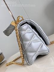 LOUIS VUITTON | Go-14 MM Bag In Silver M22891 - 4