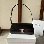 CELINE | Medium Lola Bag In Shiny Calfskin Black - 1