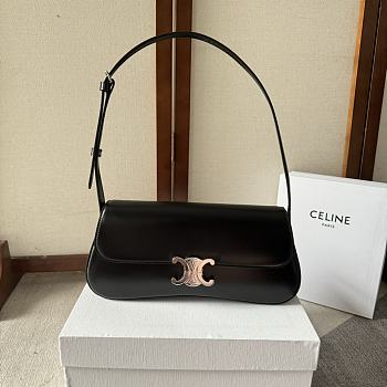 CELINE | Medium Lola Bag In Shiny Calfskin Black