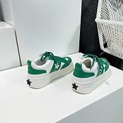 DIOR | Star Platform Sneaker In Green - 5