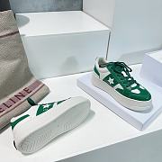 DIOR | Star Platform Sneaker In Green - 3