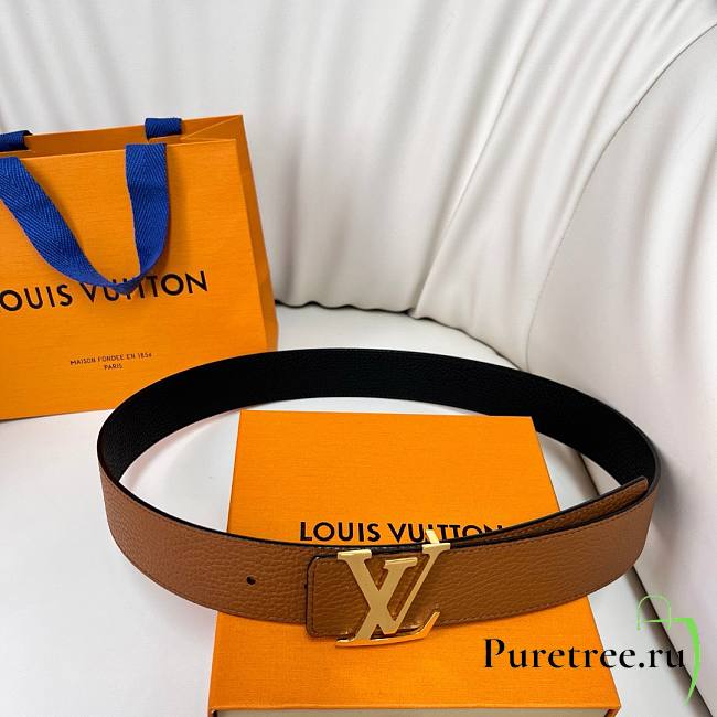 LOUIS VUITTON | Initiales Double Sided Belt 40MM - 1
