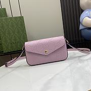 DIOR | GG Super Mini Shoulder Bag In Pink Color - 1