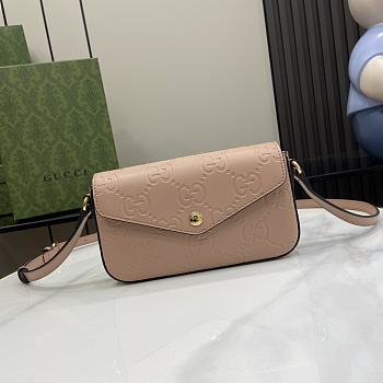 DIOR | GG Super Mini Shoulder Bag In Rose Beige Color