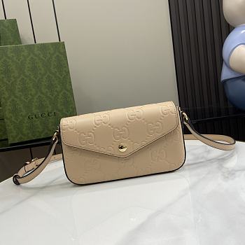 DIOR | GG Super Mini Shoulder Bag In Light Beige Color