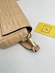 FENDI | Baguette Beige Leather Bag - 2