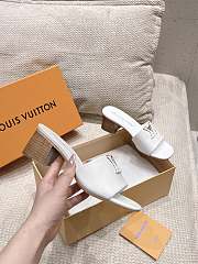 LOUIS VUITTON | LV Capri Mule Blanc 1ACU5I - 6