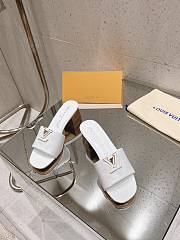 LOUIS VUITTON | LV Capri Mule Blanc 1ACU5I - 4