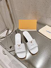 LOUIS VUITTON | LV Capri Mule Blanc 1ACU5I - 5