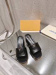 LOUIS VUITTON | LV Capri Mule Noir 1ACU2T - 5