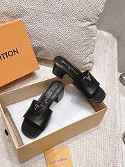 LOUIS VUITTON | LV Capri Mule Noir 1ACU2T - 4