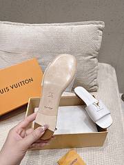 LOUIS VUITTON | LV Capri Flat Mule Blanc 1ACTPY - 6