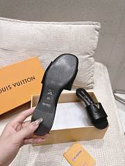 LOUIS VUITTON | LV Capri Flat Mule Noir 1ACTME - 5