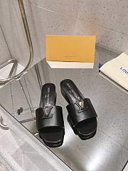 LOUIS VUITTON | LV Capri Flat Mule Noir 1ACTME - 3