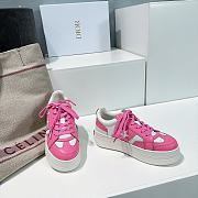 DIOR | Star Platform Sneaker In Pink - 3