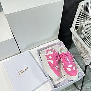 DIOR | Star Platform Sneaker In Pink - 2