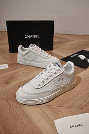 CHANEL | Sneakers Calf Leather In White - 3