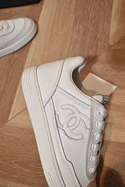 CHANEL | Sneakers Calf Leather In White - 6