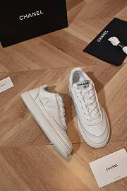 CHANEL | Sneakers Calf Leather In White - 4