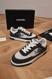 CHANEL | Sneakers Calf Leather In Black - 5