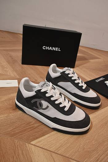 CHANEL | Sneakers Calf Leather In Black