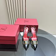 VALENTINO | Vlogo Signature Calfskin Slingback Pump 80mm - 1