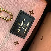 LOUIS VUITTON | OnTheGo MM Tote Shoulder Bag M46154 Monogram Canvas Black Pink - 6