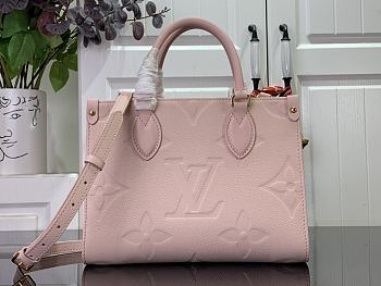 LOUIS VUITTON | OnTheGo PM Monogram Empreinte Pink Opale M47135