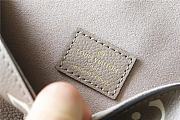 LOUIS VUITTON | Diane Tourterelle Grey/Cream Bicolor Monogram Empreinte Leather M46583 - 2