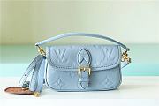 LOUIS VUITTON | Diane Tourterelle Blue Bicolor Empreinte Leather - 1