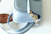 LOUIS VUITTON | Diane Tourterelle Blue Bicolor Empreinte Leather - 6