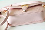 LOUIS VUITTON | Diane Tourterelle Pink Bicolor Empreinte Leather - 4