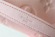 LOUIS VUITTON | Diane Tourterelle Pink Bicolor Empreinte Leather - 2