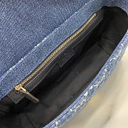 GUCCI | GG Marmont GG Denim Shoulder Bag - 6