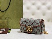 GUCCI | GG Super Mini Shoulder Bag Size 16x10x5 cm - 6