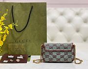 GUCCI | GG Super Mini Shoulder Bag Size 16x10x5 cm - 5