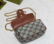 GUCCI | GG Super Mini Shoulder Bag Size 16x10x5 cm - 3