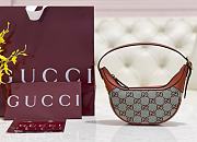 GUCCI | GG Mini Ophidia Canvas Shoulder Bag - 2