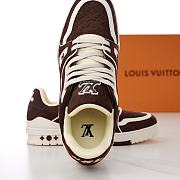 LOUIS VUITTON | Trainer Sneaker Moka Brown 1ACR5Z - 3