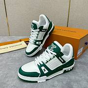 LOUIS VUITTON | Trainer Sneaker Green Color - 3