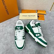 LOUIS VUITTON | Trainer Sneaker Green Color - 4