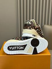 LOUIS VUITTON | Trainer Sneaker Chocolate Monogram  - 2