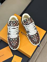 LOUIS VUITTON | Trainer Sneaker Chocolate Monogram  - 6