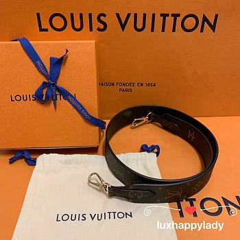 LOUIS VUITTON | Monogram Bandouliere Shoulder Strap Black