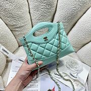 CHANEL | 24C 31 Mini Nano Bag Green - 3