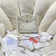 CHANEL | 24C 31 Mini Nano Bag White - 1