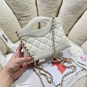 CHANEL | 24C 31 Mini Nano Bag White - 5