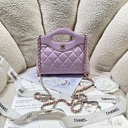 CHANEL | 24C 31 Mini Nano Bag Purble - 1